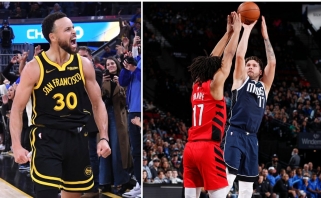 NBA lygoje – Dončičiaus ir Curry šou bei čempionų nesėkmė prieš sezono išsišokėlius